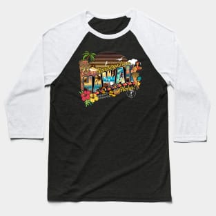 Greetings from Paradise: A Postcard from Hawaii Baseball T-Shirt